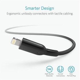 تصویر کابل 90 سانتی متری انکر مدل Powerline II USB-A Lightning Cable- A8432H12 کابل تبدیل USB به لایتنینگ