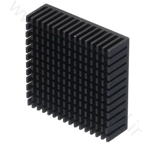 تصویر هیت سینک مشکی مربعی 