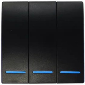 تصویر کلید سه پل بیسیم مدل MZ-RF 