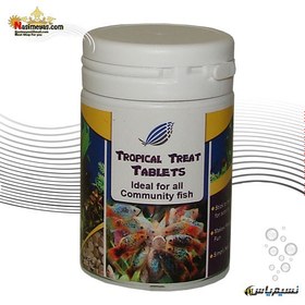 تصویر غذای ماهی قرصی خوراک سازان مدل تروپیکال khoraksazan tropical tablet