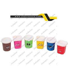 تصویر رنگ انگشتی برندCANCO شش رنگ آنتی باکتریال 