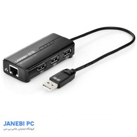 تصویر هاب USB3.0 سه پورت یوگرین مدل CR103-20265 