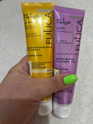 تصویر ماسک مو فولیکا فاقدسولفات۱۰۰ میل بدون آبکشی 