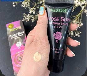 تصویر سی سی کرم گل رز مکس فسفر Max Phosphor Rose Cream CC