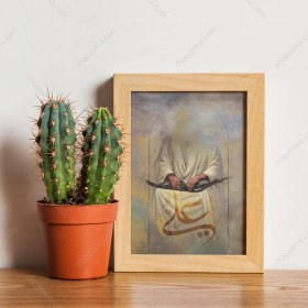 تصویر تابلو حضرت علی (ع) کد MZ125 