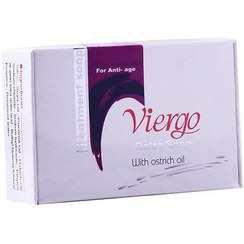 تصویر صابون استرا ویرگو حاوی روغن شتر مرغ ostra soap viergo