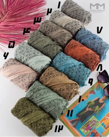 تصویر شال کنفی طرحدار 