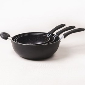 تصویر سه تابه تکدسته وک 