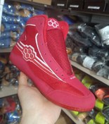 تصویر کفش کشتی زیره PVC طرح رودیس رنگ قرمز 