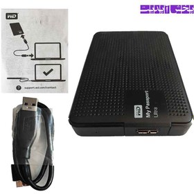 تصویر هارد اکسترنال وسترن دیجیتال My Passport Ultra WD ظرفیت ۲۵۰ گیگابایت USB 3.0 