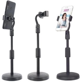 تصویر هلدر رومیزی موبایل مدل T2 Mobile desktop holder T2