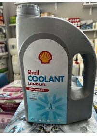 تصویر ضدیخ کنسانتره LONGLIFE خنک کننده 3 L شل اورحینال Shell 