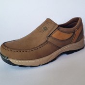 تصویر کفش مجلسی مردانه چرم رنگ مشکی و قهوه ای 