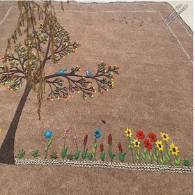 تصویر فرش نمدی 6 متری 