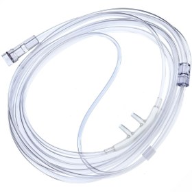 تصویر سوند نازال اکسیژن (لوله اکسیژن) Nasal oxygen catheter