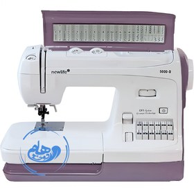 تصویر چرخ خیاطی خانگی کاچیران مدل نیولایف 5000 بنفش (NewLife 5000 Purple) 