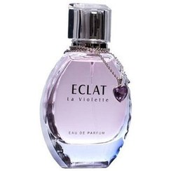 تصویر عطر ادوپرفیوم زنانه فراگرنس ورد مدل Eclat La Violette رایحه شیرین و خنک حجم ۱۰۰ میلی‌لیتر 