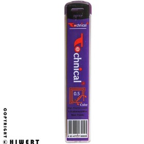 تصویر نوک اتود رنگی ۰.۵ تکنیکال بسته ۲۰ عددی 