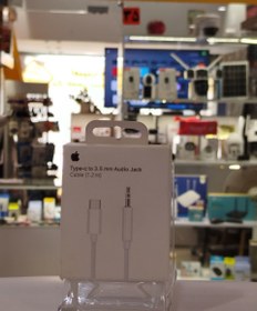 تصویر مبدل aux type-c/3.5 اپل 