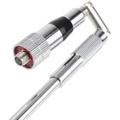 تصویر آنتن تلسکوپی بیسیم کشوی فلزی-باراد کالا 