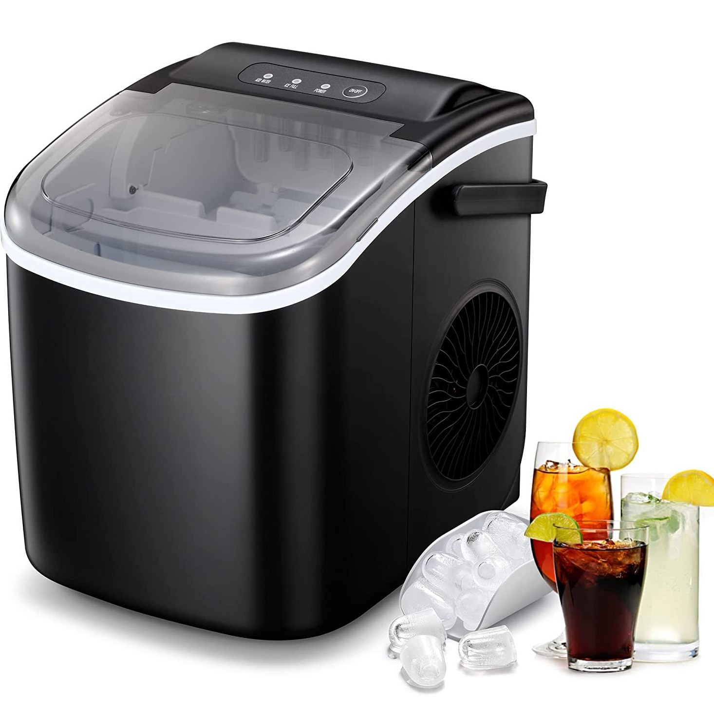 Geepas Portable Automatic Ice Maker- GIM63053UK