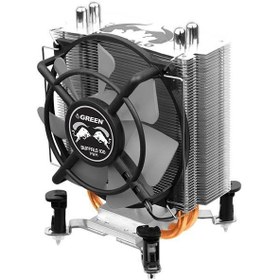 تصویر فن سی پی یو گرین Buffalo 100 ا CPU Cooler GREEN Buffalo 100 CPU Cooler GREEN Buffalo 100