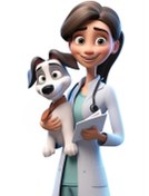 تصویر ویزیت دامپزشک در محل پکیج 3 ( فقط داخل شهر تهران ) مناسب سگ ها 