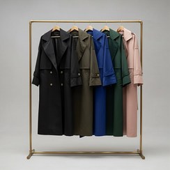 تصویر ترنچ کت بلند 