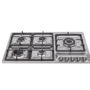 تصویر اجاق گاز استیل ۵ شعله درسا مدل رایان DG2208-5R Dorsa Steel Hob Model Rayan