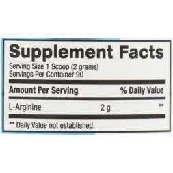 تصویر ال آرژنین بی پی آی اسپرت 180 گرم 
