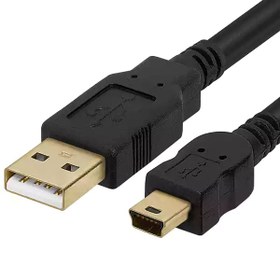 تصویر کابل USB Mini 5Pin بافو طول 5 متری ا BAFO USB Mini 5Pin Cable 5M BAFO USB Mini 5Pin Cable 5M