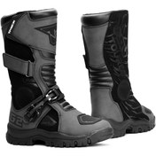 تصویر بوت کراسی تایگر مدل ADV G2 رنگ مشکی-خاکستری 