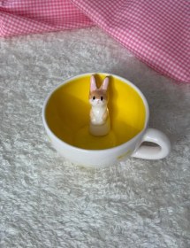 تصویر ماگ سوپرایزی خرگوش 