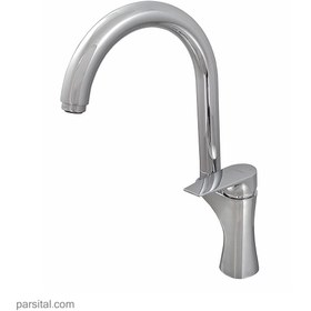 تصویر شیر ظرفشویی نوبل مدل دنیل کروم nobel-faucet-daniel-sink-mixer-chrome