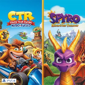 تصویر اکانت بازی Crash Team Racing Nitro-Fueled Spyro Game Bundle برای PS4 