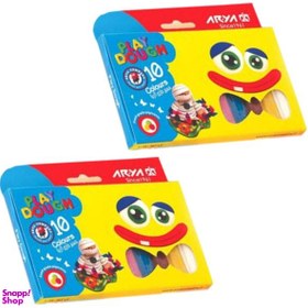 تصویر خمیربازی آریا کد M102 بسته 2 عددی 