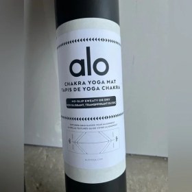 تصویر مت یوگا فوق حرفه ای (PU) دولایه 5 میل برند الو : بنفش آمیتیست KAYA Alignment TPE Yoga mate 6mm