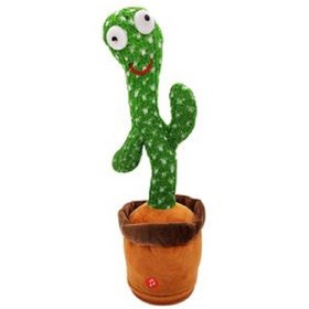 تصویر اسباب بازی مدل عروسک کاکتوس موزیکال سخنگو Talking and dancing cactus doll