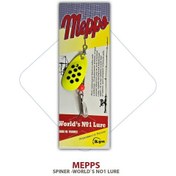 تصویر لانسه مپس زرد خال مشکی سایز 2 – انتخاب هوشمندانه برای آب‌های شفاف 