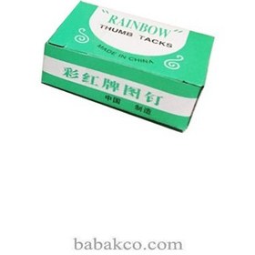 تصویر پونز رنگی رین بو 