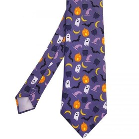 تصویر کراوات مردانه مدل هالووین کد 1134 