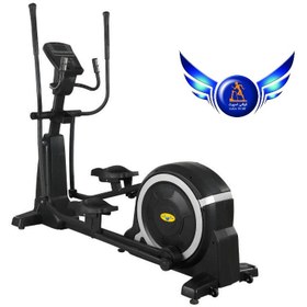 تصویر الپتیکال ژنراتور دو میل قائمه متحرک باشگاهی مدل +XZ1117B Elliptical trainer model XZ1117B+