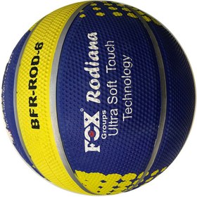 تصویر توپ بسکتبال لاستیکی فاکس Fox rubber basketball