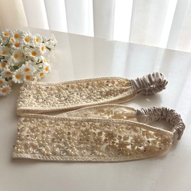 تصویر هدبند مرواریدی 