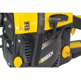 تصویر اره زنجيری بنزينی 45 سانت 52 سی سی کنزاکس مدل KCS-145 BMC Gasoline chainsaw 45 cm 52 cc Kenzax model KCS-145 BMC