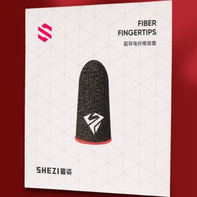 تصویر دستکش و آستین انگشتی shezi مدل S02 ا S02 model shezi finger sleeve S02 model shezi finger sleeve