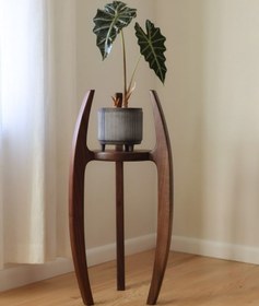 تصویر پایه گلدان چوبی Stand Flower