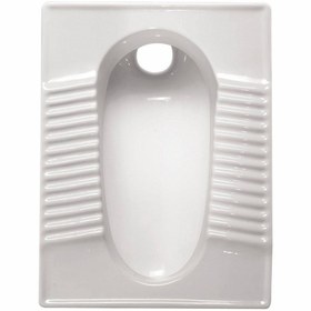 تصویر توالت زمینی فیروزه مروارید Firoozeh Squat Toilet