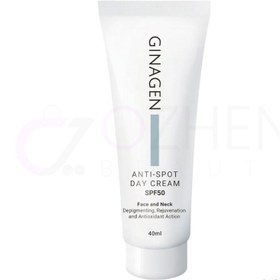 تصویر کرم روز ژیناژن ضد لک SPF50 صورت و گردن 40 میل Ginagen Anti- Spot SPF50 Day Cream Face & Neck 40ml