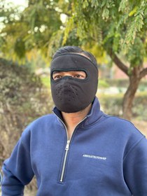 تصویر فیس ماسک پلار مشکی 